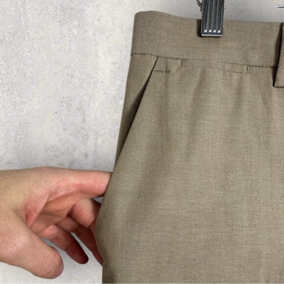 Express Photographer Pants Beige Mens Size 34 Minimalist Trousers Stretch Pant - Picture 7 of 15